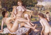 Pierre-Auguste Renoir The Bathers painting